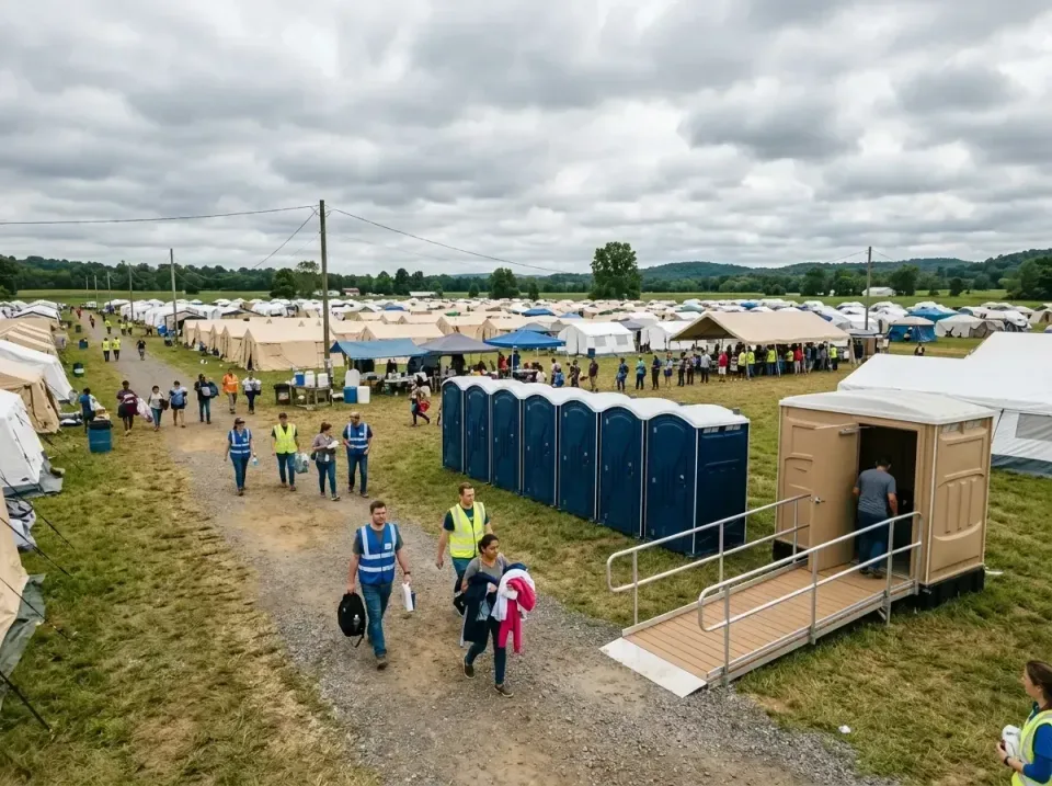 disaster-relief-camp-restrooms-010 — frequently asked questions, Dumpster & Portable Bathrooms Rental in Osage, IA